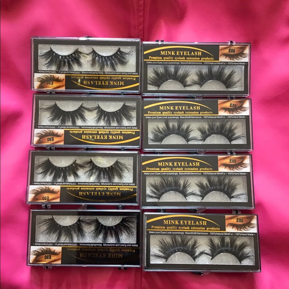 🆕 Mink Eyelashes 3D Long Dramatic Makeup Artists